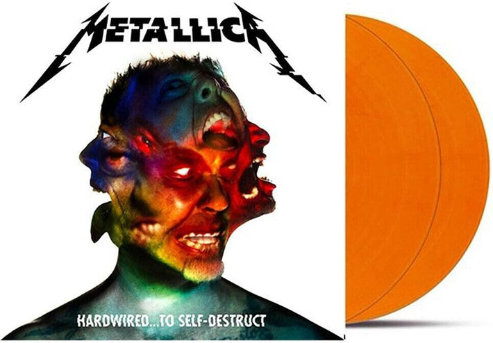 Metallica 'HardwiredTo Self Destruct' 2LP 'Flame Orange' Vinyl