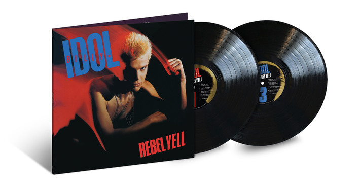 Billy Idol 'Rebel Yell' (40th Anniversary) 2LP Black Vinyl