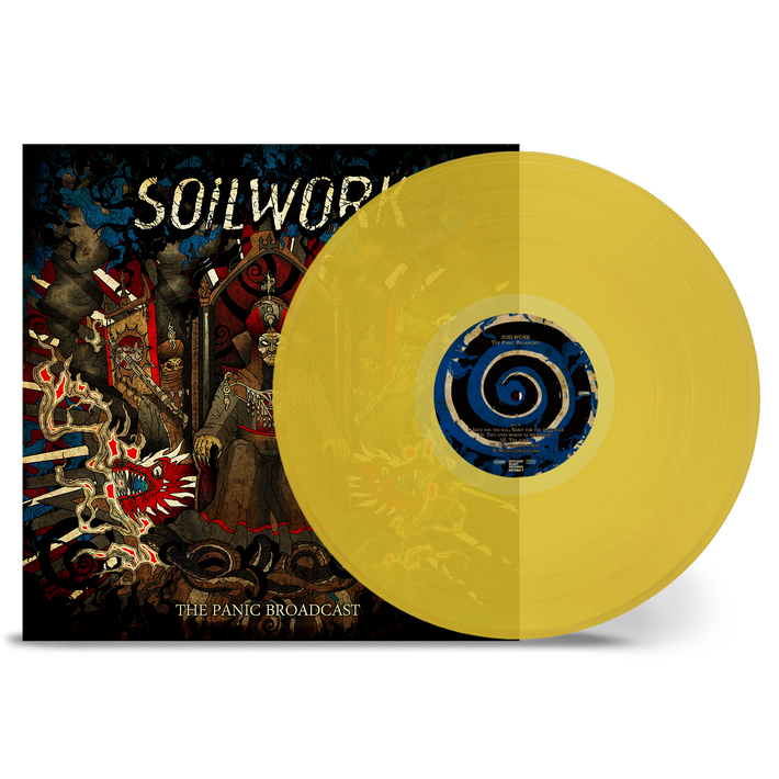 Soilwork 'The Panic Broadcast' LP Transparent Yellow Vinyl