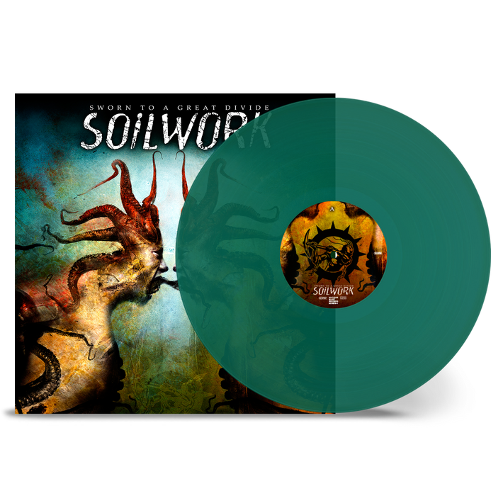 PRE-ORDER - Soilwork 'Sworn To A Great Divide' LP Transparent Green Vinyl -  RELEASE DATE 10th May 2024