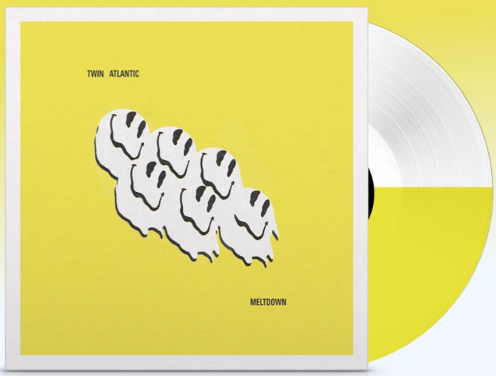 PRE-ORDER - Twin Atlantic 'Meltdown' LP White And Yellow Split Vinyl - RELEASE DATE 13TH SEPTEMBER 2024