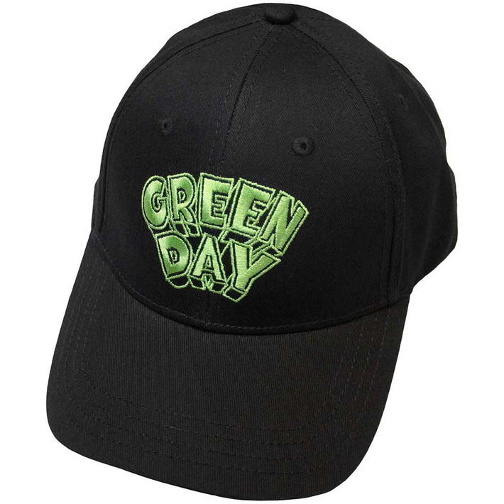 Green Day 'Dookie Logo' (Black) Baseball Cap