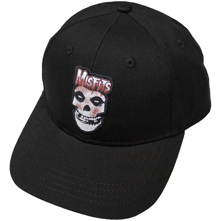 Misfits 'Blood Drip Skull' (Black) Baseball Cap