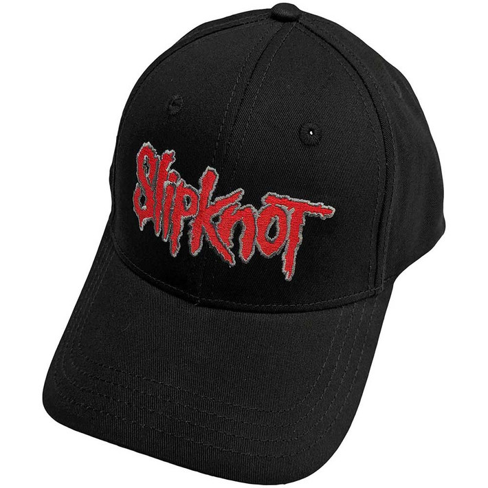 Slipknot 'Text Logo' (Black) Baseball Cap