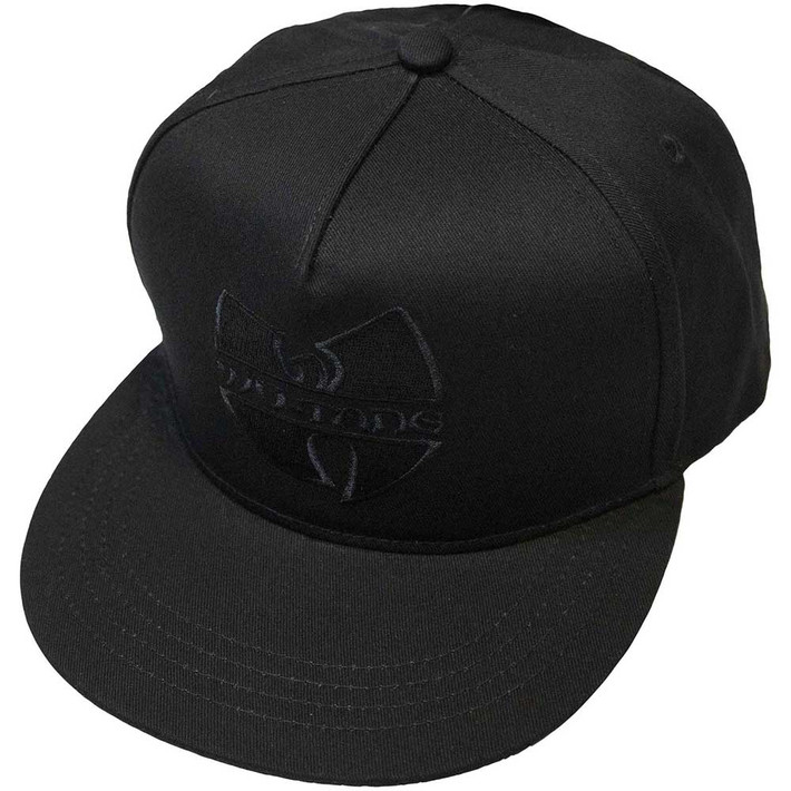 Wu-Tang Clan 'Black Logo' (Black) Snapback Cap