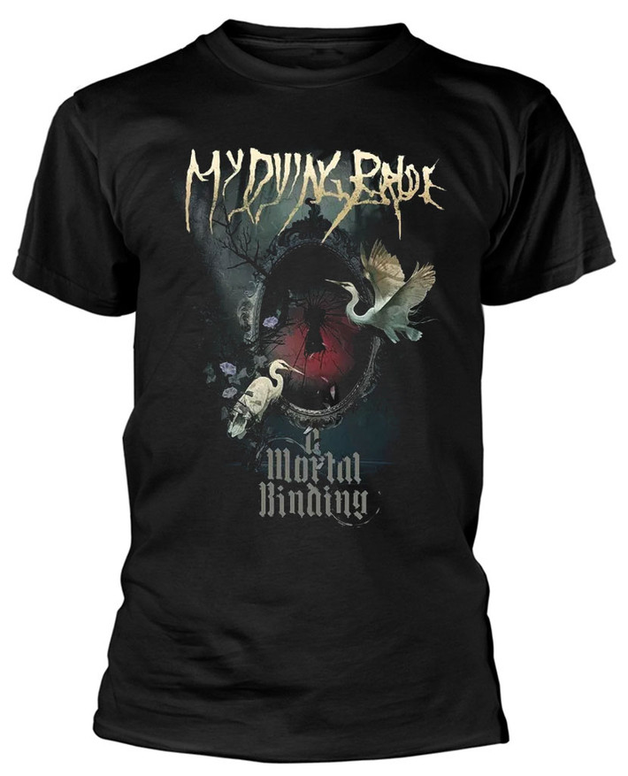 My Dying Bride 'A Mortal Binding' (Black) T-Shirt | Eyesore Merch