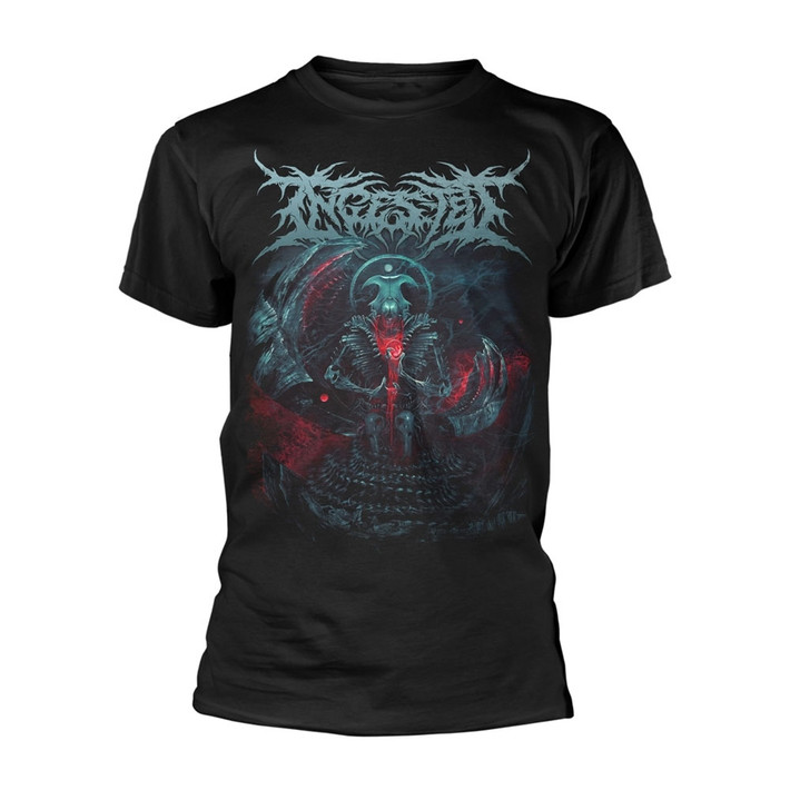 Ingested 'Servants Of Bone' (Black) T-Shirt Front