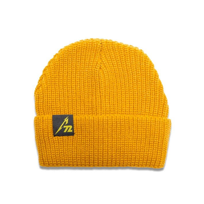 Metallica 'M72 Rust' (Yellow) Beanie Hat