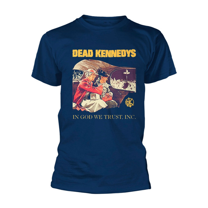 Dead Kennedy's 'In God We Trust' (Navy) T-Shirt