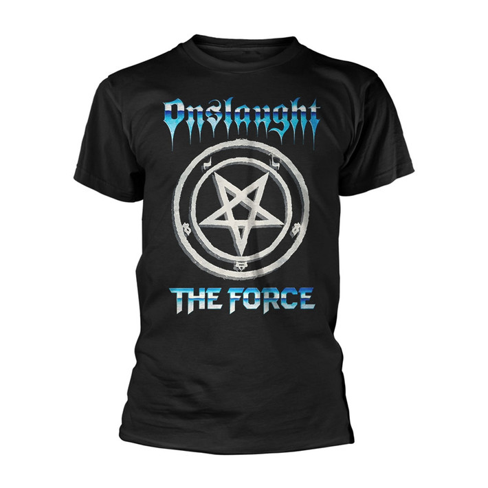 Onslaught 'The Force' (Black) T-Shirt | Eyesore Merch