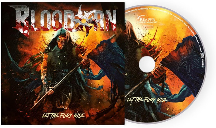 PRE-ORDER - Bloodorn 'Let The Fury Rise' CD Digipack - RELEASE DATE May 24th 2024