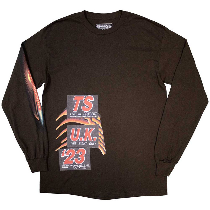 Travis Scott 'Summer Run 2023 London' (Brown) Long Sleeve Shirt