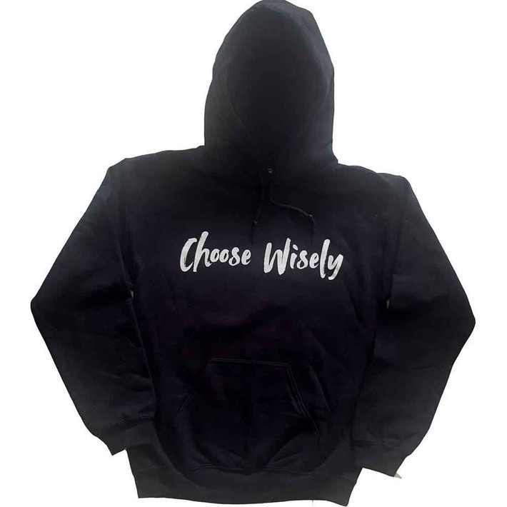 J. Cole 'Choose Wisely' (Black) Pull Over Hoodie Front Print
