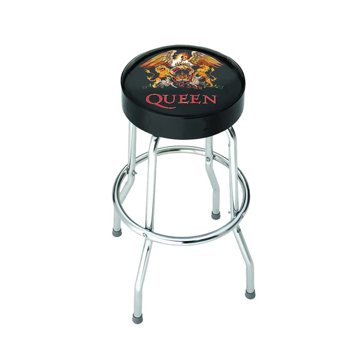 Queen 'Classic Crest' Rocksax Bar Stool