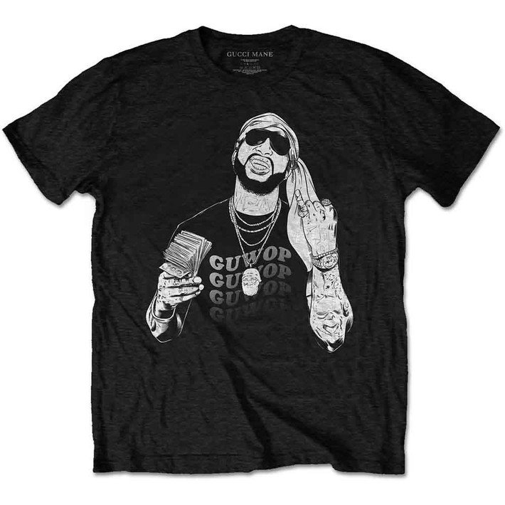 Gucci Mane 'Pinkies Up' (Black) T-Shirt