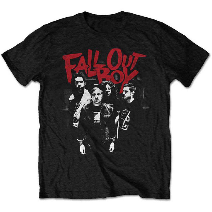 Fall Out Boy 'Punk Scratch' (Black) T-Shirt | Eyesore Merch