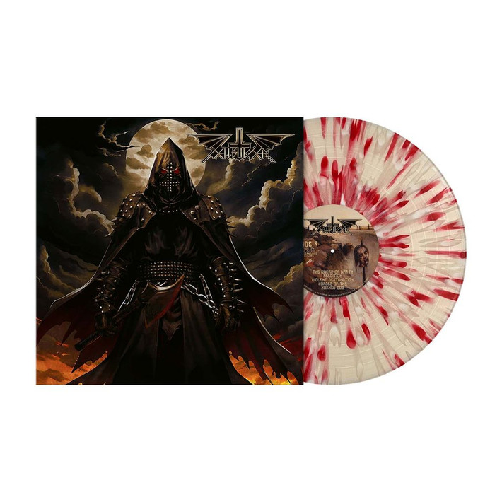 PRE-ORDER - Hellbutcher 'Hellbutcher' LP Blood Stained Ice Splatter Vinyl - RELEASE DATE 31st May 2024