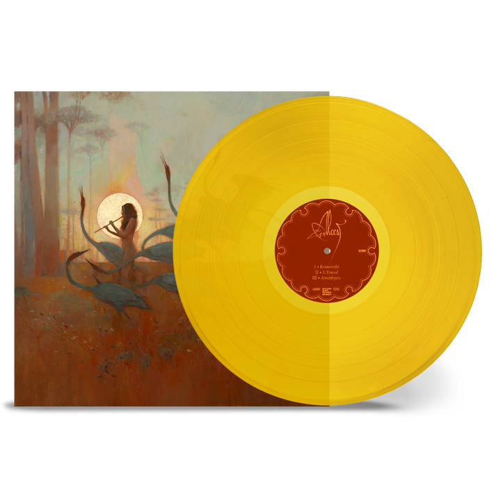 PRE-ORDER - Alcest 'Les Chants de I’Aurore' LP Transparent Yellow Vinyl with EYESORE EXCLUSIVE HAND SIGNED PHOTO CARD - RELEASE DATE 21st June 2024