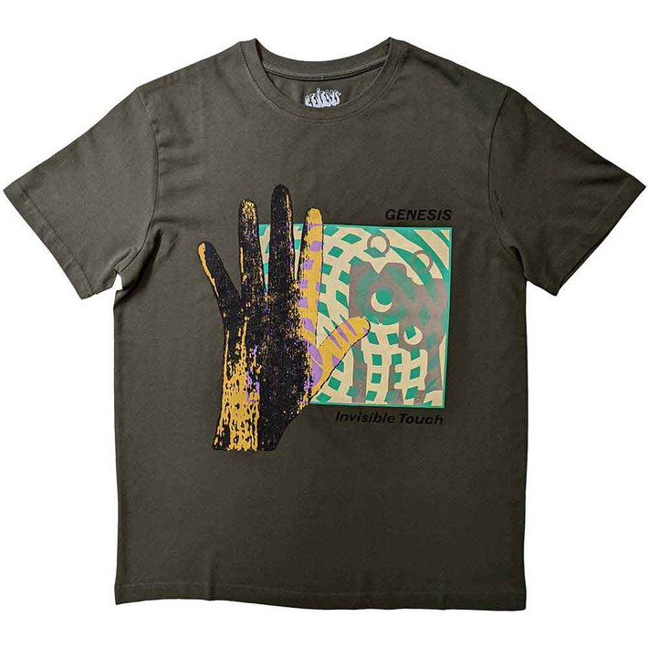 Genesis 'Invisible Touch' (Green) T-Shirt