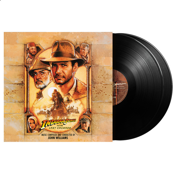 John Williams 'Indiana Jones And The Last Crusade' Gatefold 2LP 180g Black Vinyl