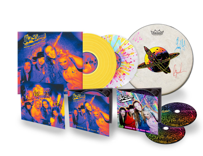 PRE-ORDER - The Hot Damn! 'Dancing On The Milky Way' Mega Music Bundle with Unique Hand Signed Drum Skin - RELEASE DATE 27th September 2024