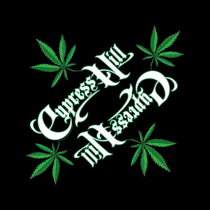 Cypress Hill 'Logo/Leaf' Bandana
