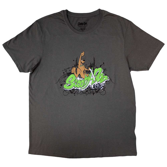 Scooby Doo 'Skateboard' (Grey) T-Shirt