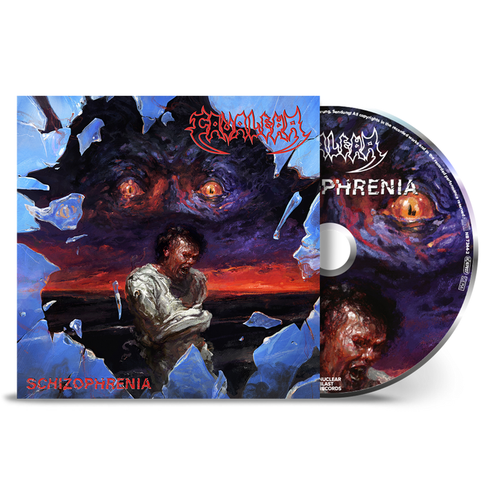 PRE-ORDER - Cavalera 'Schizophrenia (Re-Recorded)' CD Jewel Case - RELEASE DATE 21st June 2024