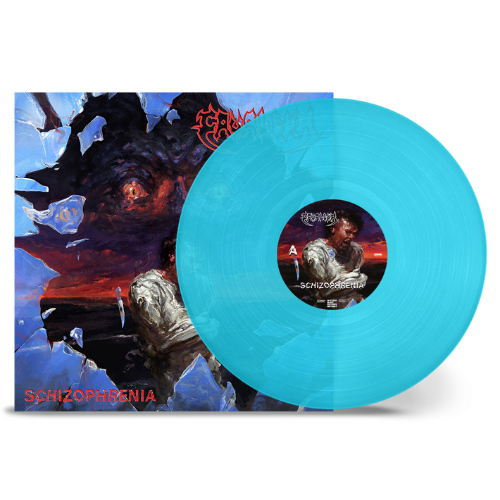 PRE-ORDER - Cavalera 'Schizophrenia (Re-Recorded)' LP Transparent Curacao Vinyl - RELEASE DATE 21st June 2024