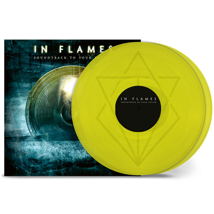 In Flames 'Soundtrack To Your Escape' 2LP 180g Transparent Yellow Etched Vinyl