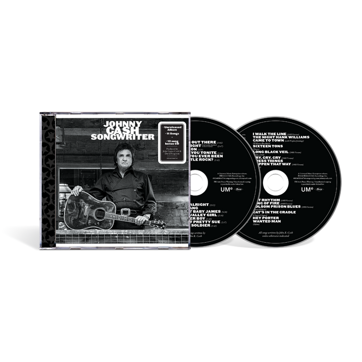 PRE-ORDER - Johnny Cash 'Songwriter' 2CD - RELEASE DATE 28th June 2024