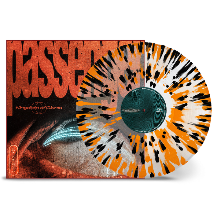 Kingdom Of Giants 'Passenger' LP Orange Black Splatter Vinyl