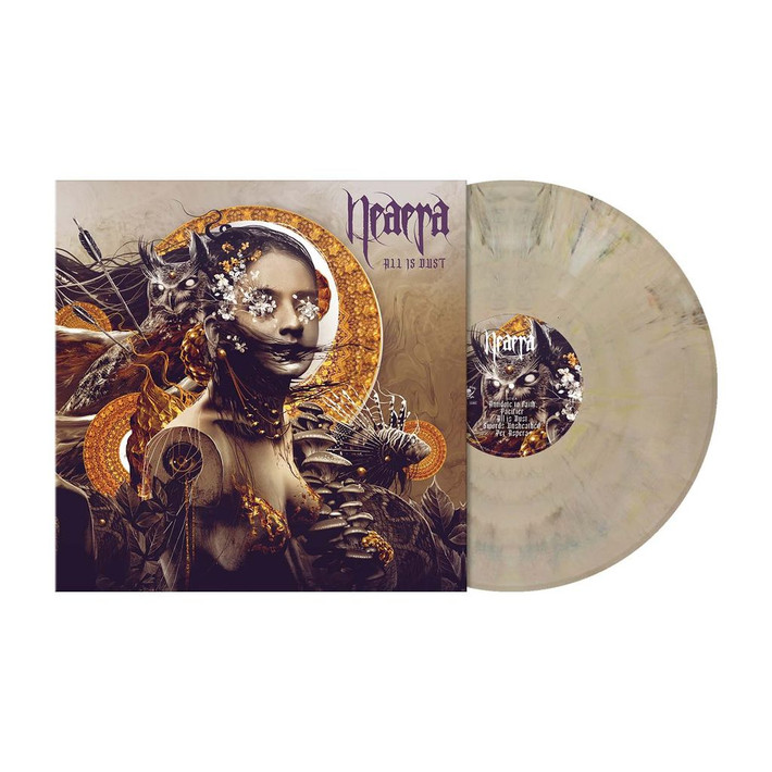 PRE-ORDER - Neaera 'All Is Dust' LP Dark Vanilla Marbled Vinyl - RELEASE DATE 28th June 2024