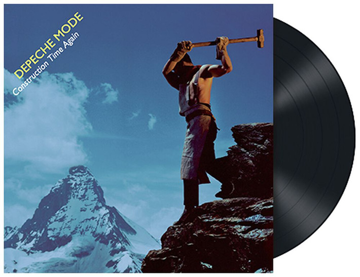 Depeche Mode 'Construction Time Again' LP Gatefold Black Vinyl