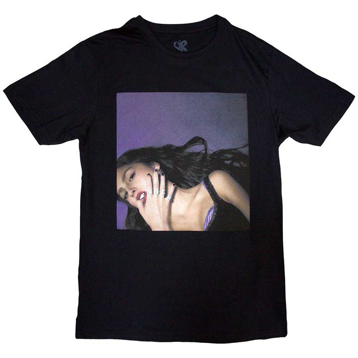 Olivia Rodrigo 'Guts Album Cover' (Black) T-Shirt