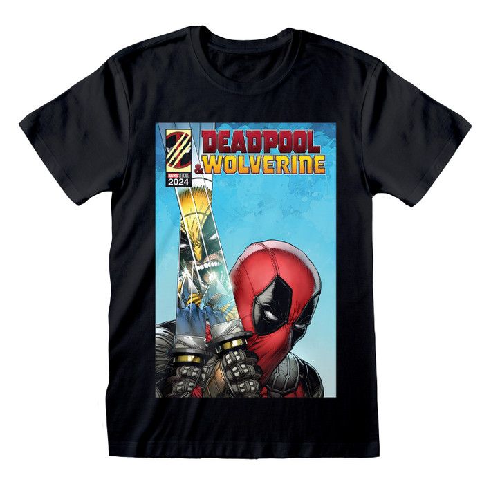 Deadpool 'Deadpool Reflection' (Black) T-Shirt