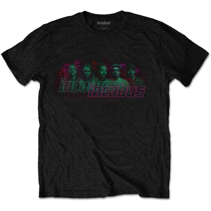 Incubus '17 Tour Tee' (Black) T-Shirt Front Print