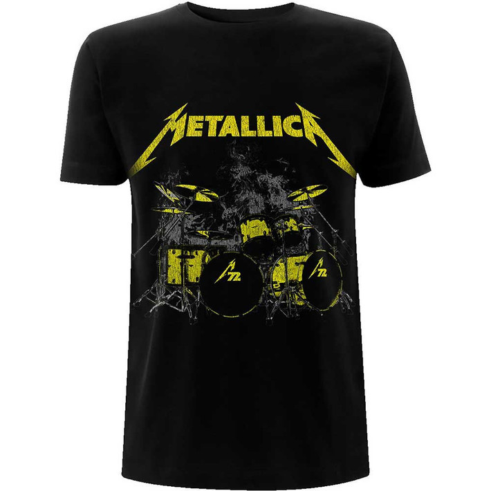 Metallica 'Ulrich M72 Kit' (Black) T-Shirt