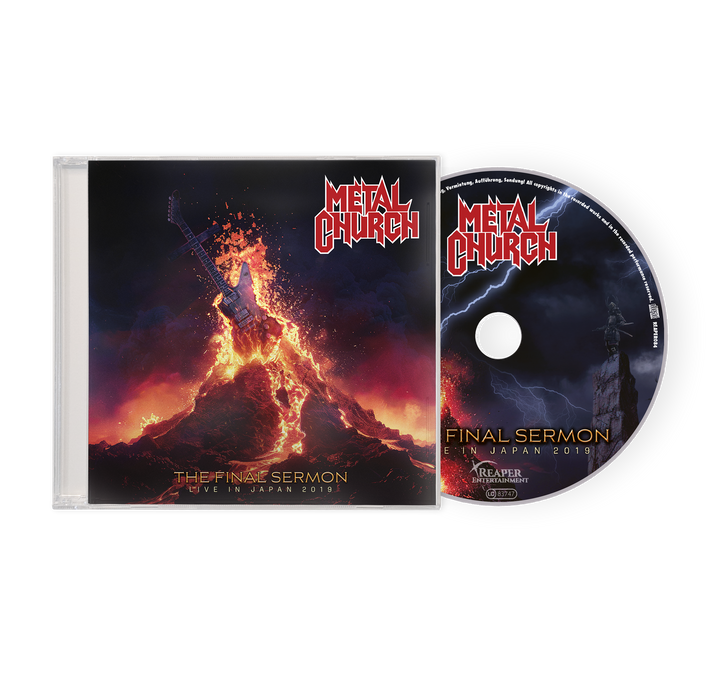 Metal Church 'The Final Sermon (Live in Japan)' CD Jewel Case