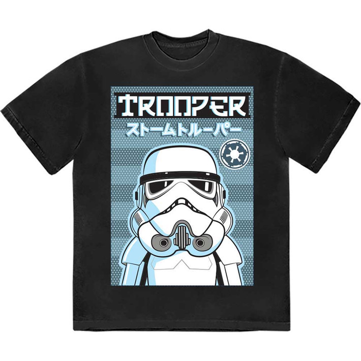 Star Wars 'Trooper Japanese' (Black) T-Shirt