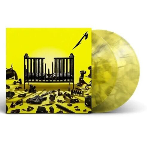 Metallica '72 Seasons' 2LP Yellow And Black Marbled Vinyl