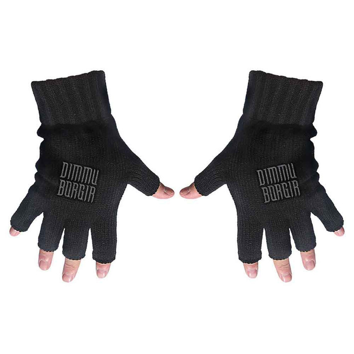 Dimmu Borgir 'Logo' Fingerless Gloves