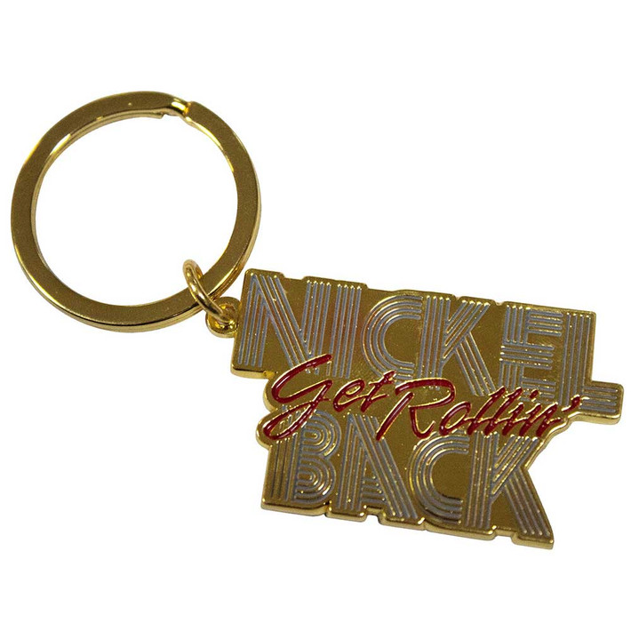 Nickelback 'Get Rollin' Keyring
