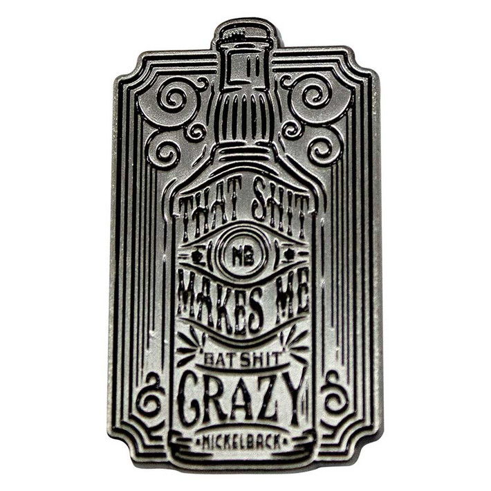 Nickelback 'Bat Shit' Pin Badge