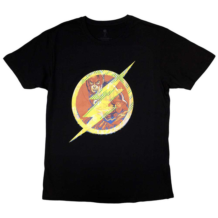 The Flash 'Logo' (Black) T-Shirt