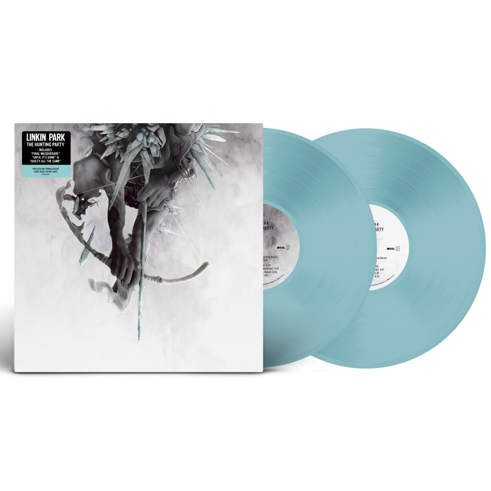 Linkin Park 'The Hunting Party' 2LP Translucent Blue Vinyl