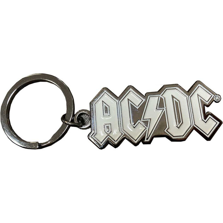 AC/DC 'Logo Mono' Keyring | Eyesore Merch