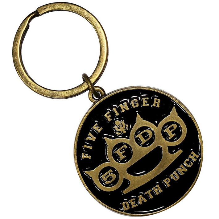 【SUNDAY OFF CLUB】knuckle keyring Antique Five Finger Death Punch 'Knuckle' Keyring | Eyesore Merch