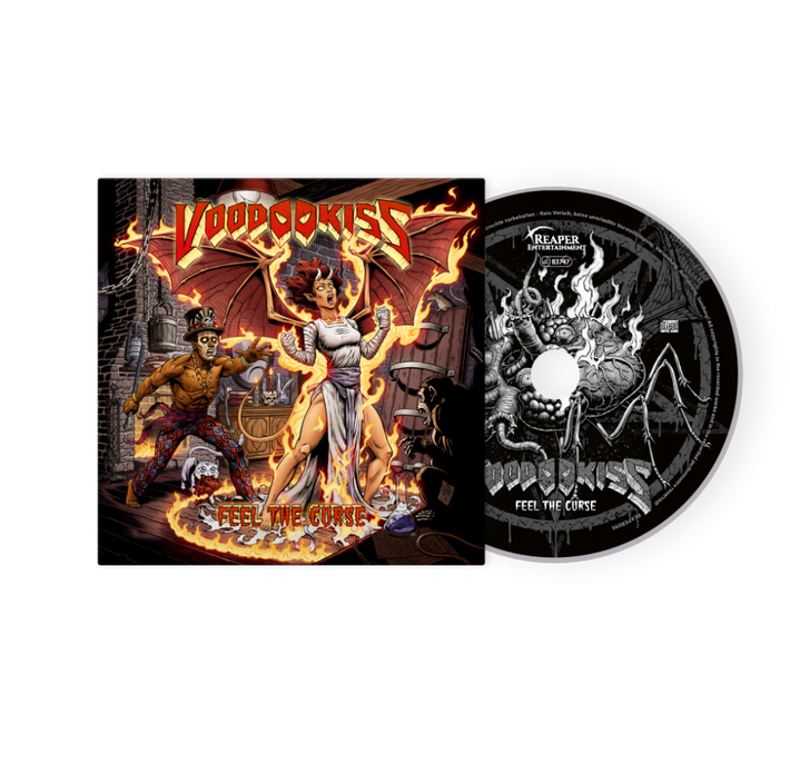 Voodoo Kiss 'Feel The Curse' CD Digipack