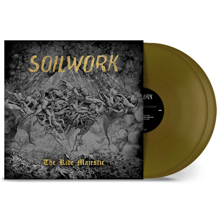 Soilwork 'The Ride Majestic' 2LP Gold Vinyl